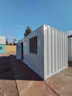Contenedor Oficina con baño 20 pies. ( Ref: 1101 )