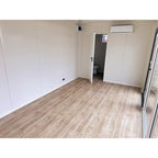 CONTENEDOR ELEVADO 7×3 M GRANDES VITRINAS / AIRE ACONDICIONADO / BAÑO ( Ref: 5905 )